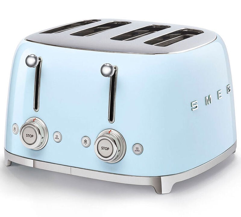 Toaster 4 tranches Années 50 Bleu Azur - SMEG - Parfait état - 1