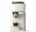 Machine expresso broyeur PHILIPS Baristina BAR302/20 Baristina premium blanche porte-filtre en bois - 1