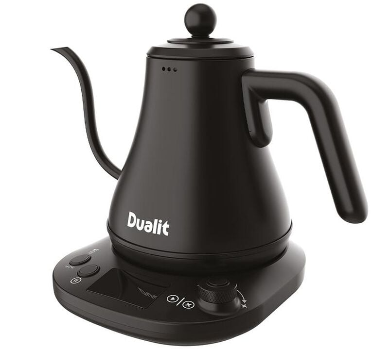 Bouilloire Col de cygne Dualit pour Slow Coffee noire 80 cl - 1