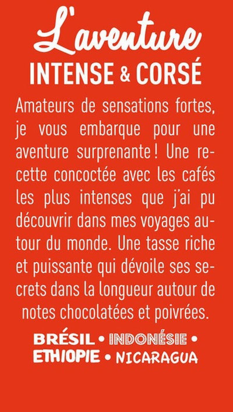 2 X 1 kg - Café en grain - L'Aventurier - CAFÉS TCHANQUÉS - 2