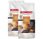 2 x 1 kg - Café en grain - Crema Intensa - KIMBO - 1