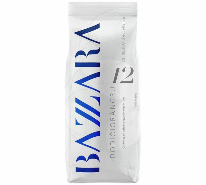 1 kg - Café en grain - Dodicigrancru 100% Arabica - BAZZARA - 1