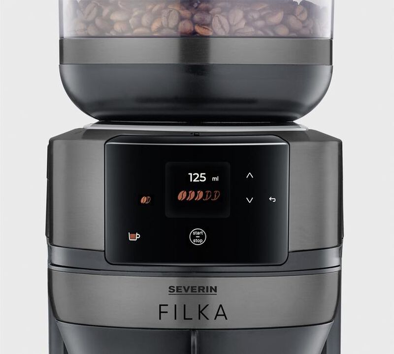 Cafetière filtre avec broyeur Filka 2.0 KA4854 verseuse en verre - SEVERIN - 2