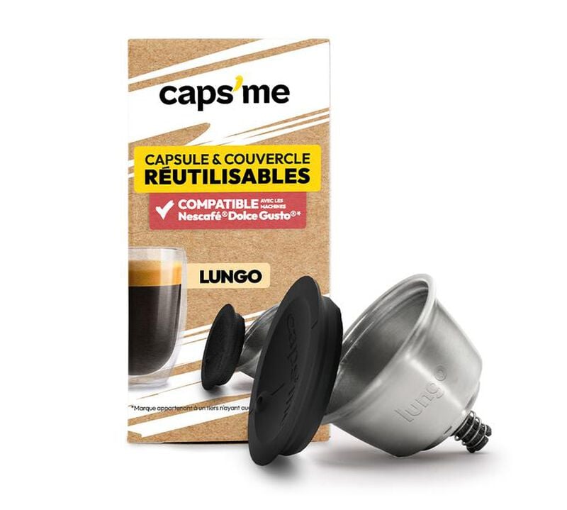 Capsules réutilisables compatibles Nescafé* Dolce Gusto - Coffret Slide compatible Nescafé* Dolce Gusto® - CAPS'ME - 2