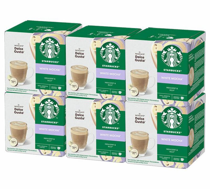 72 capsules compatibles Nescafé* Dolce Gusto* Mocha Chocolat Blanc (36 boissons) – STARBUCKS - 1