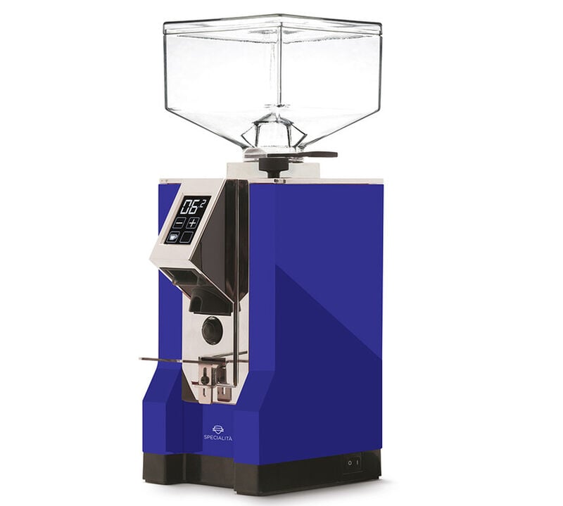 Moulin expresso EUREKA Mignon Specialità Silent Range Bleu et Chrome - 1