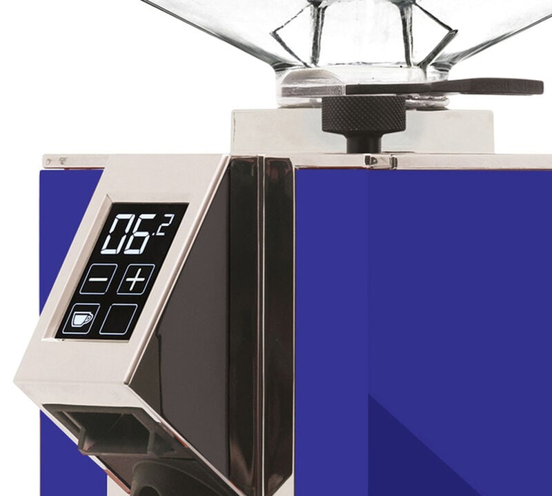 Moulin expresso EUREKA Mignon Specialità Silent Range Bleu et Chrome - 2