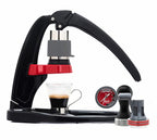 Machine expresso à levier FLAIR ESPRESSO Classic noire avec kit manomètre - 1