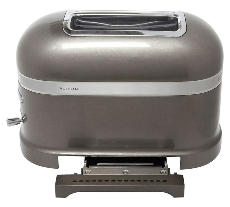 Toaster KitchenAid 5KMT2204EMS Artisan 2 tranches gris étain - Très bon état - 1