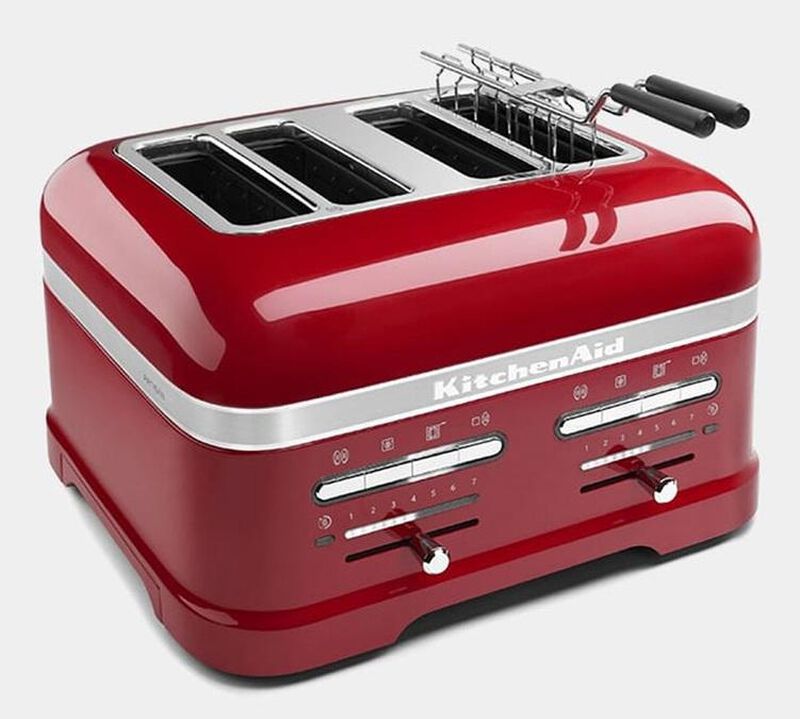 Toaster Artisan 4 tranches Gris Etain - KitchenAid - Très bon état - 1