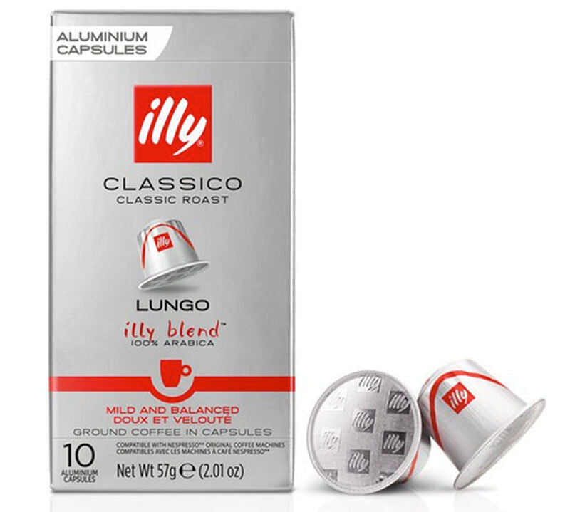 100 capsules compatibles Nespresso* Original Lungo Torréfaction Classico - ILLY - 2