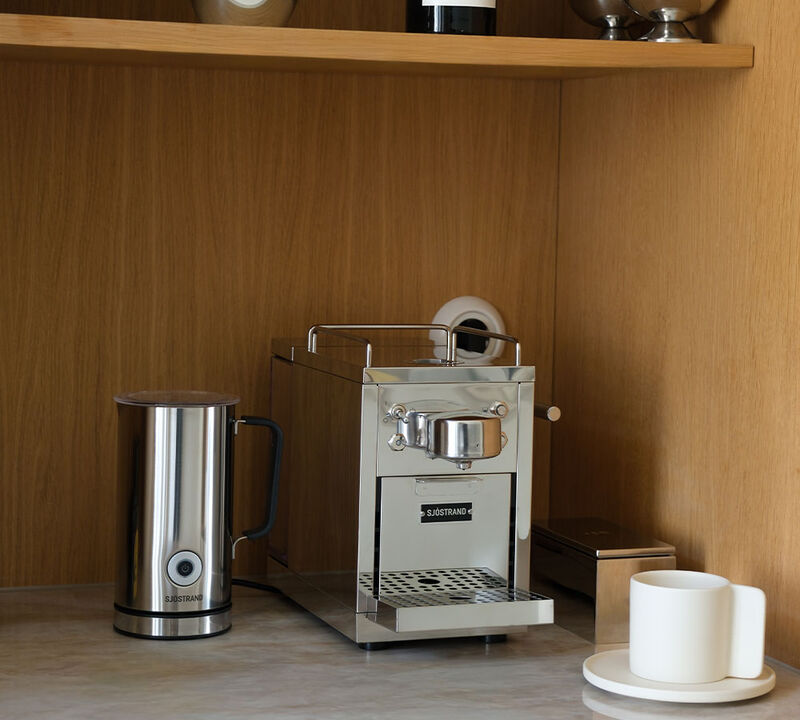 Machine à capsules compatibles Nespresso® - The Original 2.0 Inox - SJOSTRAND - 2