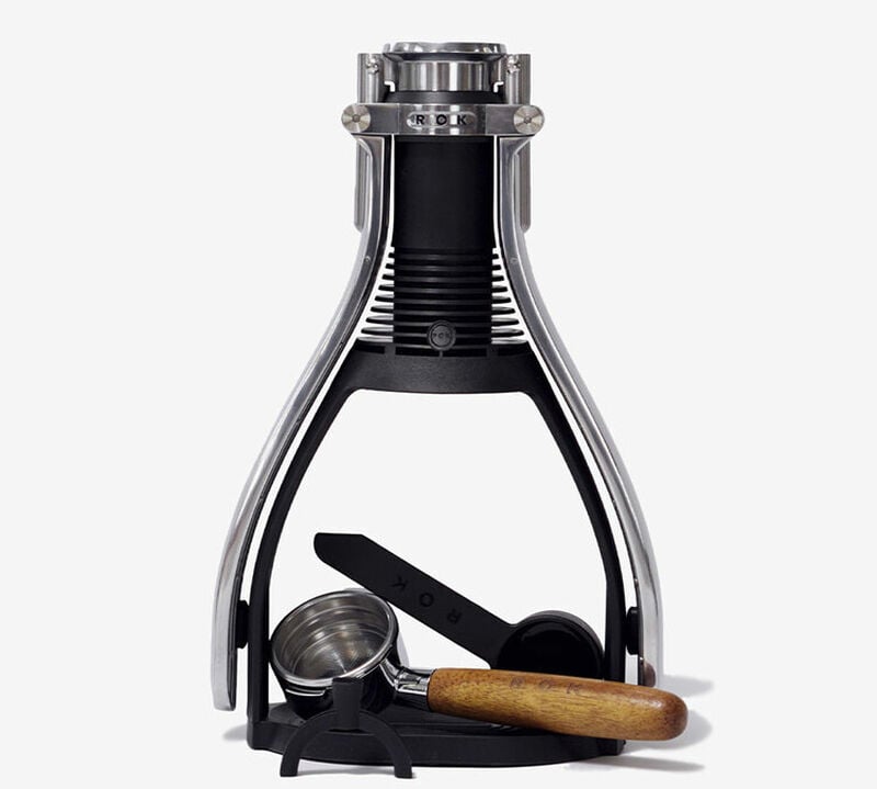 Machine expresso à levier ROK Espresso Presso Smartshot Noire - 1