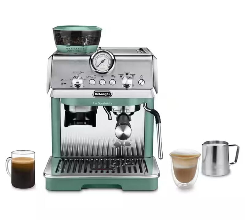 Machine Expresso DELONGHI EC9155.GR La Specialista Arte Green + kit Barista - 1