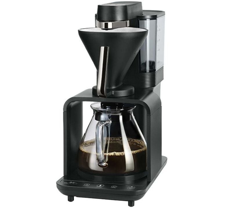 Cafetière filtre avec broyeur ePour 1024-11 noir et chrome - Melitta - 1