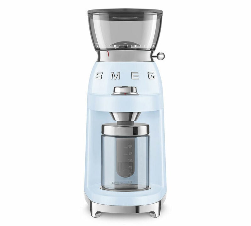 Moulin à café SMEG CGF03 Années 50 Bleu Azur - 1