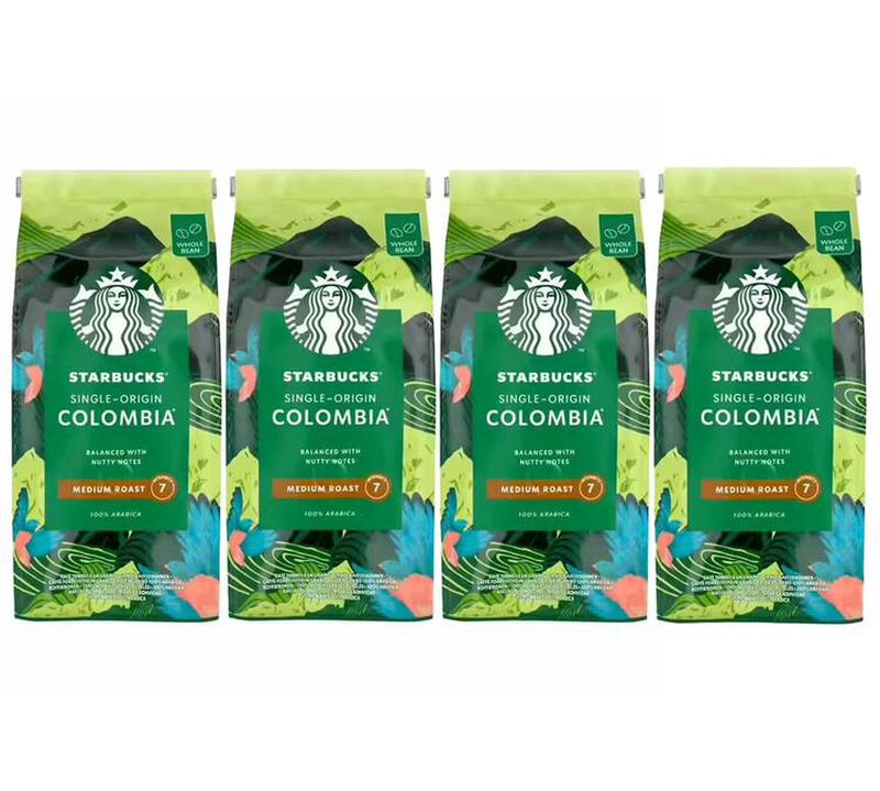 4 x 450 g - Café en grain - Single Origin Colombia - STARBUCKS - 1