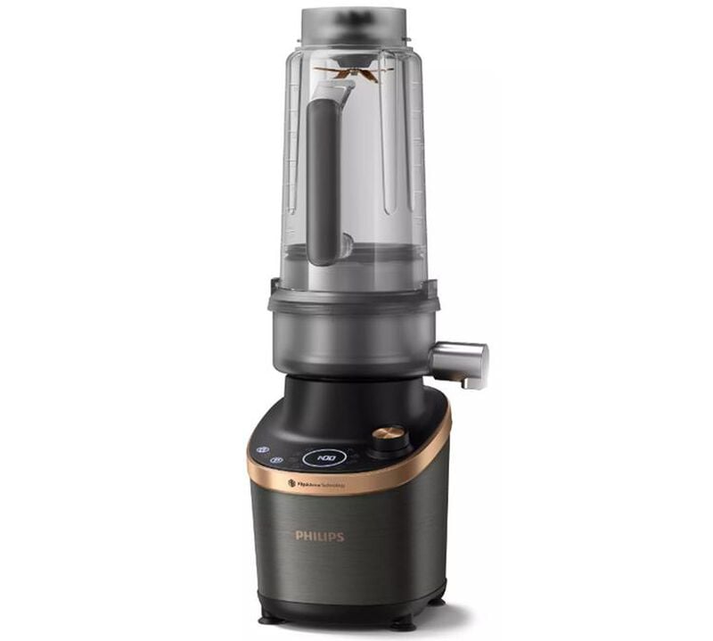 PHILIPS Blender HR3770/00 centrifugeuse Flip&Juice 2 en 1 Noir et cuivre - 1