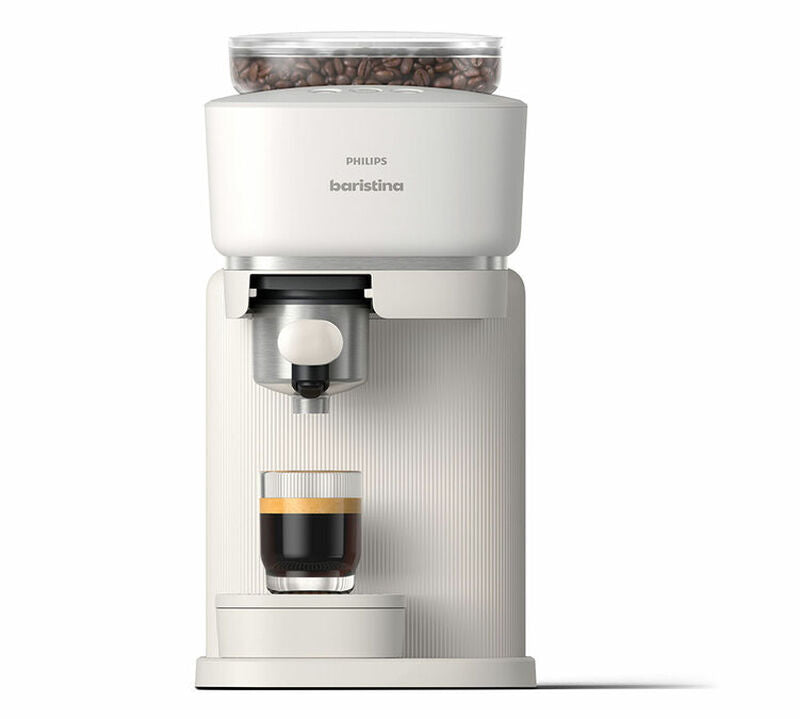 Machine expresso broyeur PHILIPS Baristina BAR300/00 blanche - 1
