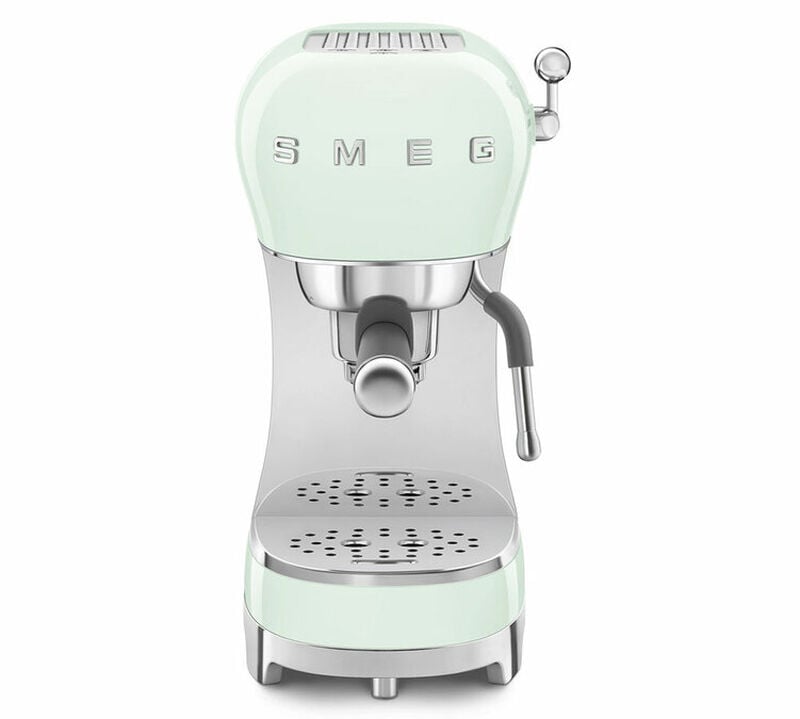 Machine expresso SMEG Vert d'eau ECF02PGEU Années 50 - 1