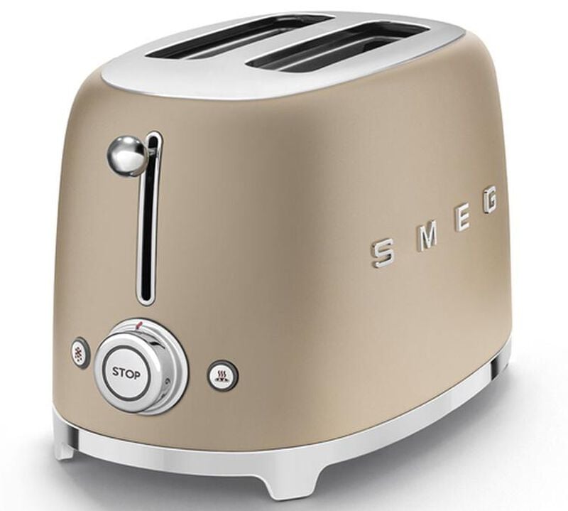 Toaster 2 tranches Années 50 Or - SMEG - Très bon état - 2