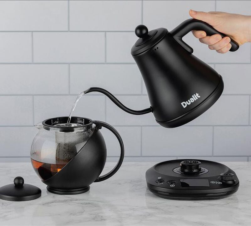 Bouilloire Col de cygne Dualit pour Slow Coffee noire 80 cl - 2